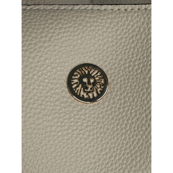 Anne Klein Tan Satchel Purse Handbag Soft Mint Condition - Picture 2 of 16